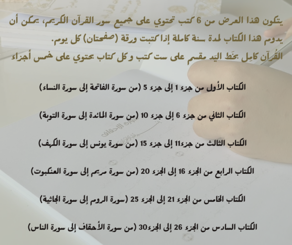 عرض القرآن الكريم كاملاً (60 حزب) – Image 6